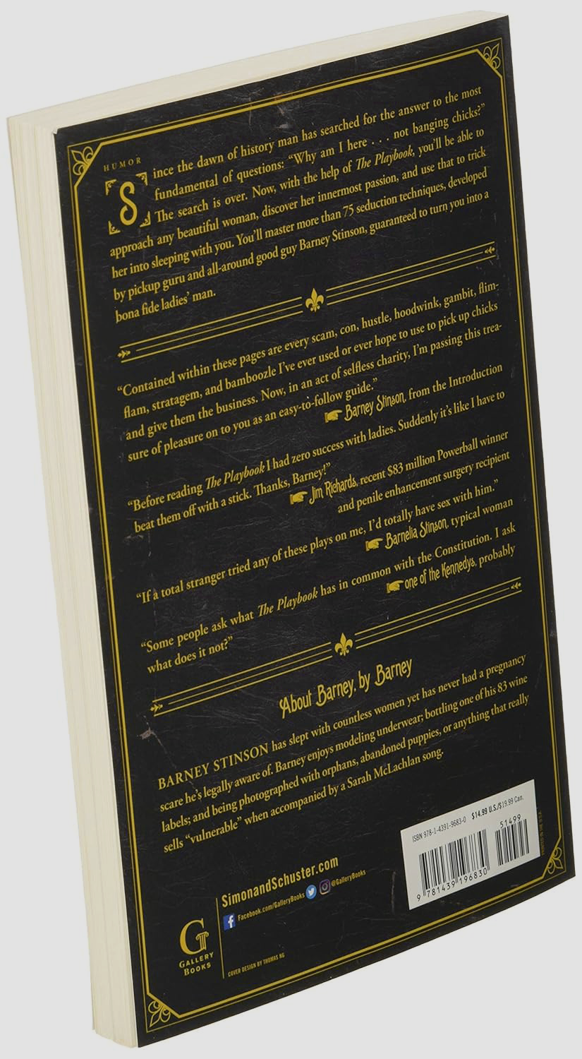 The Playbook: Suit up. Score chicks. Be awesome.